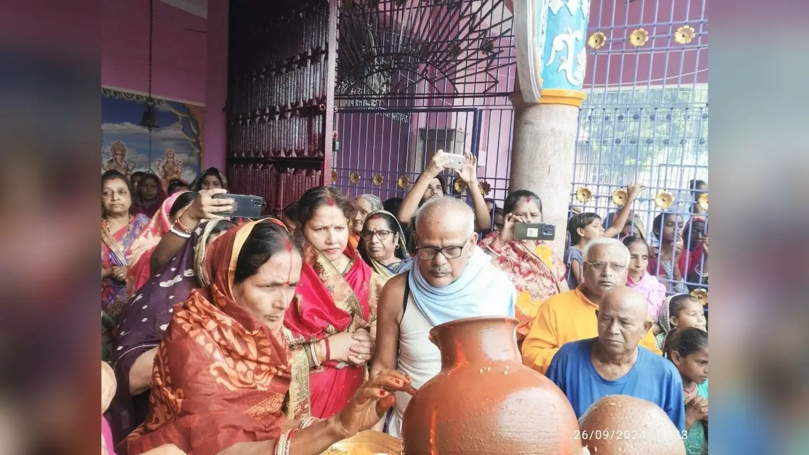 बोध नवमी कलश स्थापना के साथ पूजा का हुआ आगाज