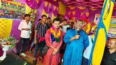 जितिया पर भक्ति जागरण का आयोजन