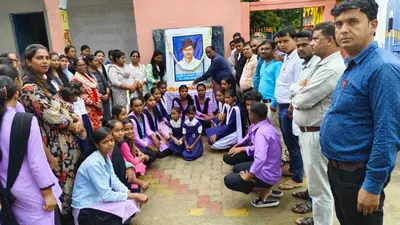 प्लस टू उत्क्रमित उवि गलगलिया में जयंती पर शहीद भगत सिंह दी गयी श्रद्धांजलि