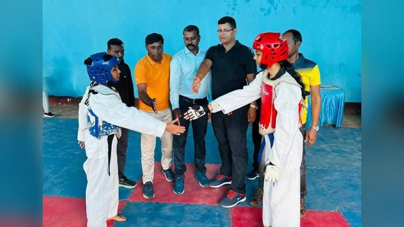 Sports Trial: जिला स्तरीय स्कूल ताइक्वांडो एवं कुश्ती का ट्रायल संपन्न