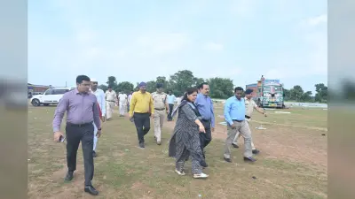 Bokaro News: डीसी ने मुख्यमंत्री के प्रस्तावित कार्यक्रम को लेकर किया स्थल का निरीक्षण