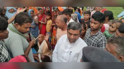 Woman dies due to fall : गुनाई बसही में ठनका गिरने से महिला की मौत