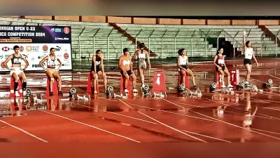 नेशनल अंडर-23 एथलेटिक्स प्रतियोगिता में बने तीन मीट रिकॉर्ड