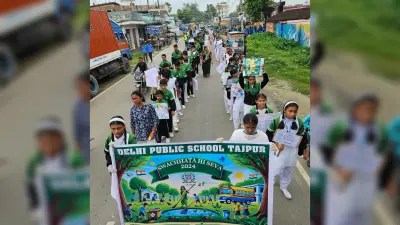 Delhi Public School, Tajpur साफ-स्वच्छ परिवेश हमारे जीवन का सुरक्षा कवच