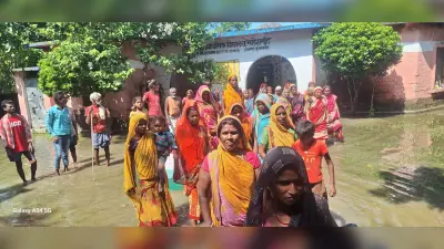 प्रखंड का दक्षिणी भाग बाढ़ से बेहाल