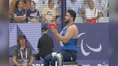 Paralympics:योगेश कथुनिया ने पुरुषों की डिस्कस थ्रो F56 स्पर्धा में रजत जीता