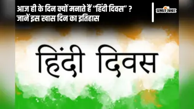 Hindi Diwas 2024 : हिंदी दिवस मनाने की कैसे हुई शुरुआत, जानें इसका इतिहास