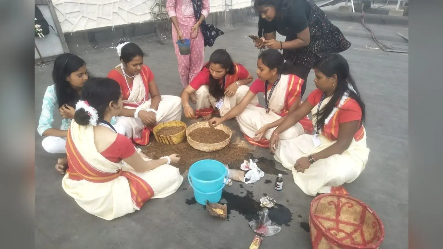 Karma Puja 2024: डॉ श्यामा प्रसाद मुखर्जी विश्वविद्यालय में जाउआ उठा, ‘जाउआ माई’ करती हैं ये परहेज