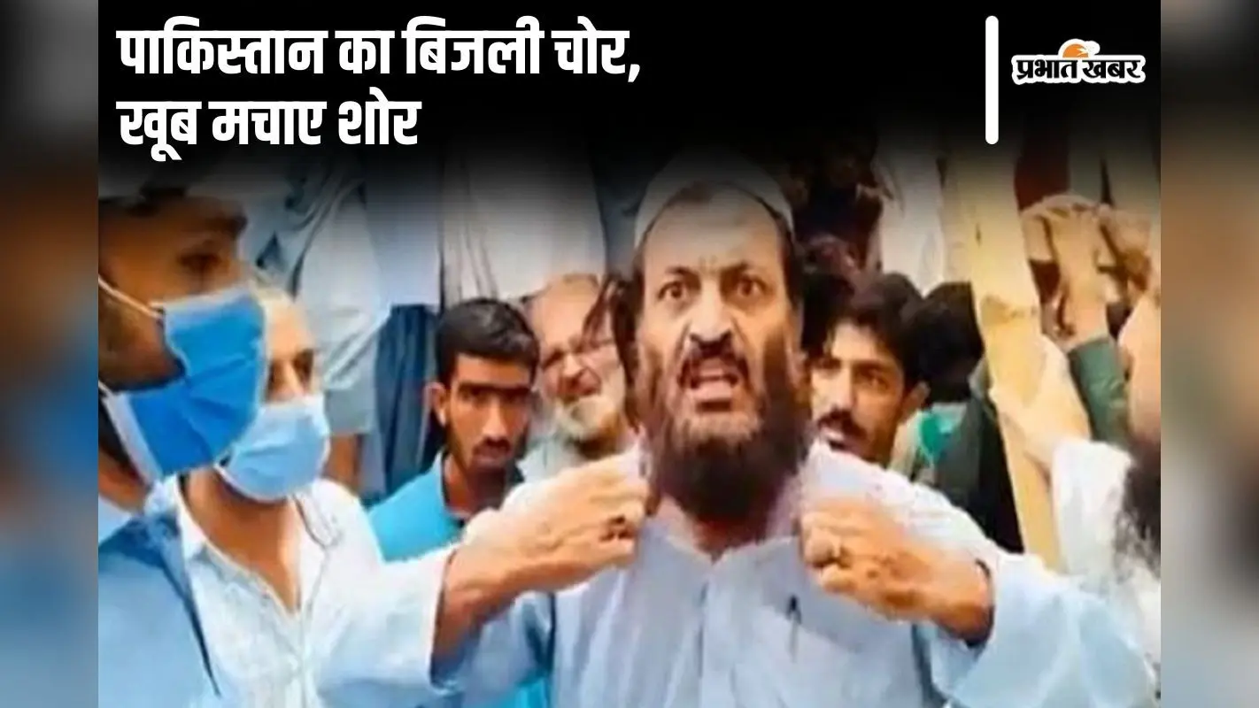 पाकिस्तान का बिजली चोर, खूब मचाए शोर… भारत के नाम से वीडियो वायरल