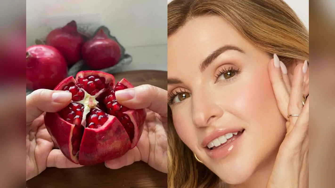 Natural Blush From Pomegranate: अगर आप भी चाहती है आपके चेहरे पर आएं नेचुरल ब्लश तो खायें ये फल रोजाना