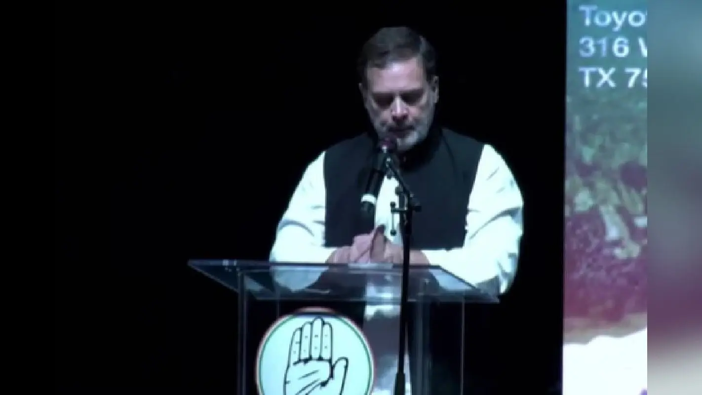 अमेरिका से राहुल गांधी ने बीजेपी और आरएसएस पर किया कटाक्ष, कहा- भारतीय राजनीति में प्रेम का अभाव