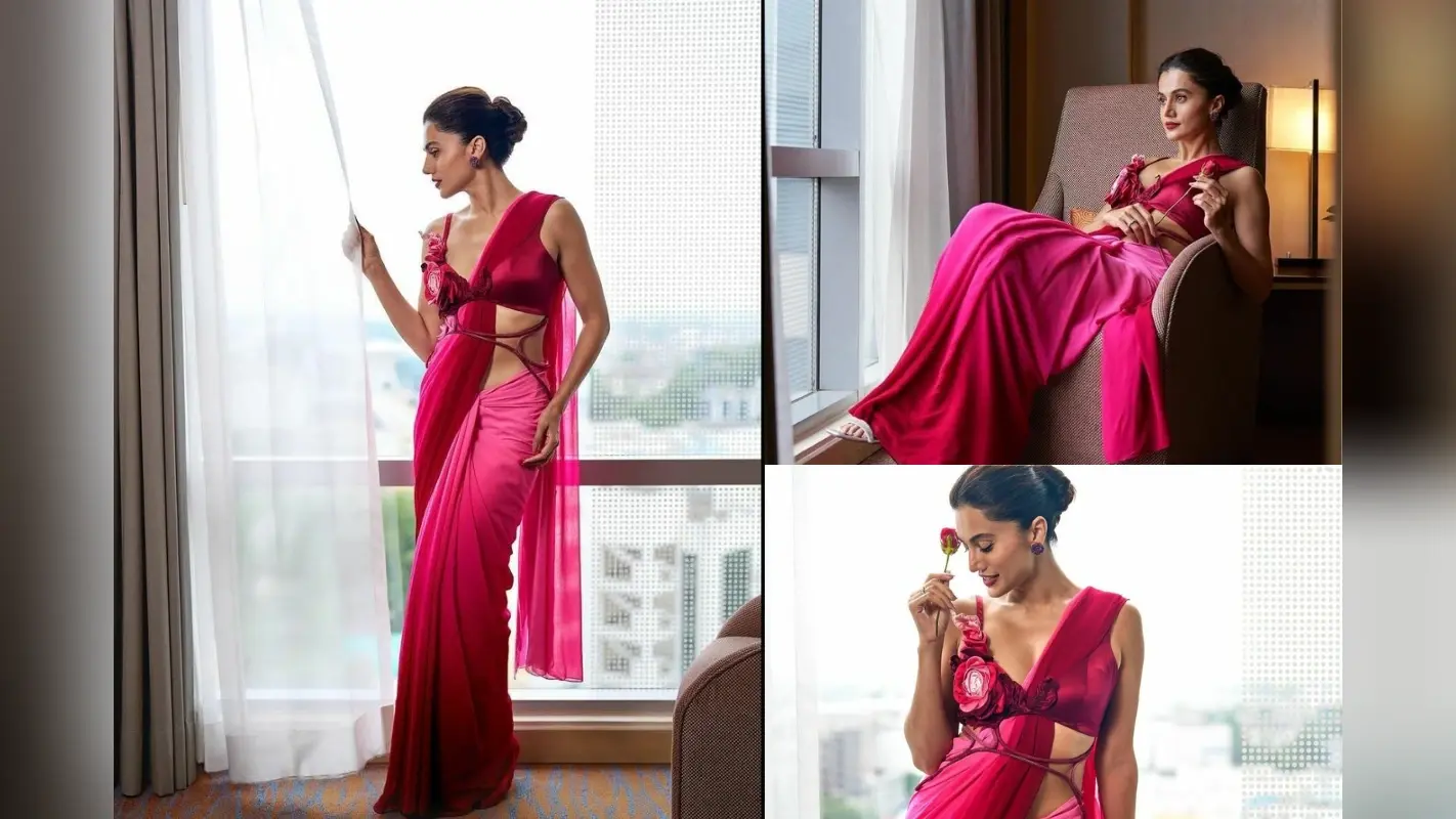 Tapsee Pannu’s Saree Looks: “फिर आई हसीन दिलरुबा” में तापसी पन्नू के शानदार साड़ी लुक, जो सबका ध्यान अपनी ओर खींच रहे हैं
