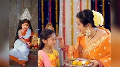 Navami Puja: नवमी पूजा के लिए अपनी प्यारी बेटी को तैयार करने के टिप्स