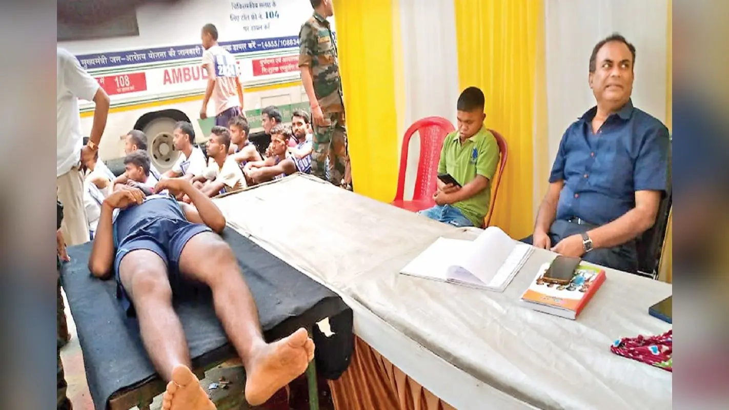 झारखंड उत्पाद सिपाही की बहाली दौड़ में 8 अभ्यर्थियों की मौत, 200 से अधिक बेहोश, कई की हालत गंभीर