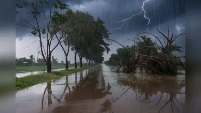 चक्रवाती तूफान ने बिगाड़ा मौसम का हाल, आज 10 राज्यों में भयंकर बारिश और तूफान का हाई अलर्ट