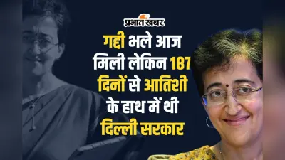 Who is Atishi : दिल्ली की गद्दी पर बैठने जा रही आतिशी के बारे में जानिए सबकुछ