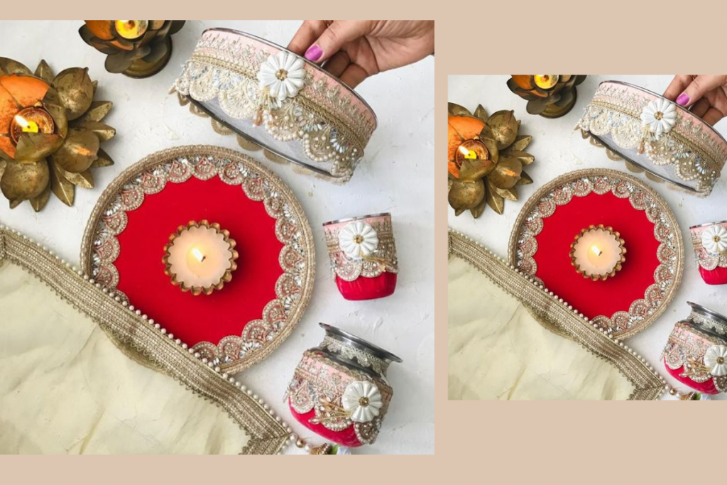 Best Karwa Chauth pooja thali decoration ideas for 2025