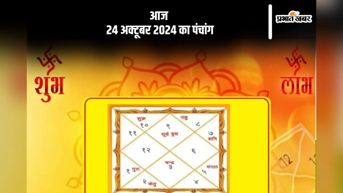 Aaj Ka Panchang: आज 24 अक्टूबर 2024 का पंचांग, देखें शुभ मुहूर्त और चन्द्रोदय का समय