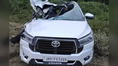 Jharkhand News: पलामू के बिश्रामपुर विधानसभा के विधायक प्रत्याशी की गाड़ी दुर्घटनाग्रस्त, ड्राइवर की मौत