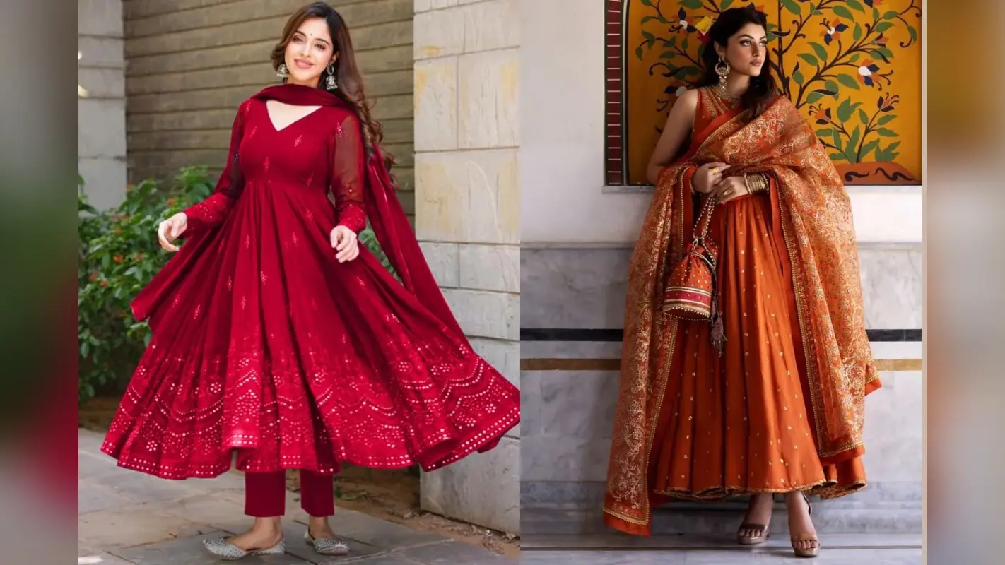 Bhai Dooj 2024 Anarkali look: भाई दूज पर पहनें ये अनारकली सूट, एथनिक लुक में लगाएं चार चांद