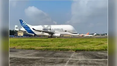 Kolkata Airport : जानें क्यों कोलकाता एयरपोर्ट पर दोबारा उतरा बेलुगा एक्सएल विमान