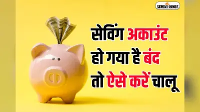 Saving Account: सेविंग अकाउंट हो गया है बंद तो ऐसे करें चालू,नहीं लगेगा जुर्माना