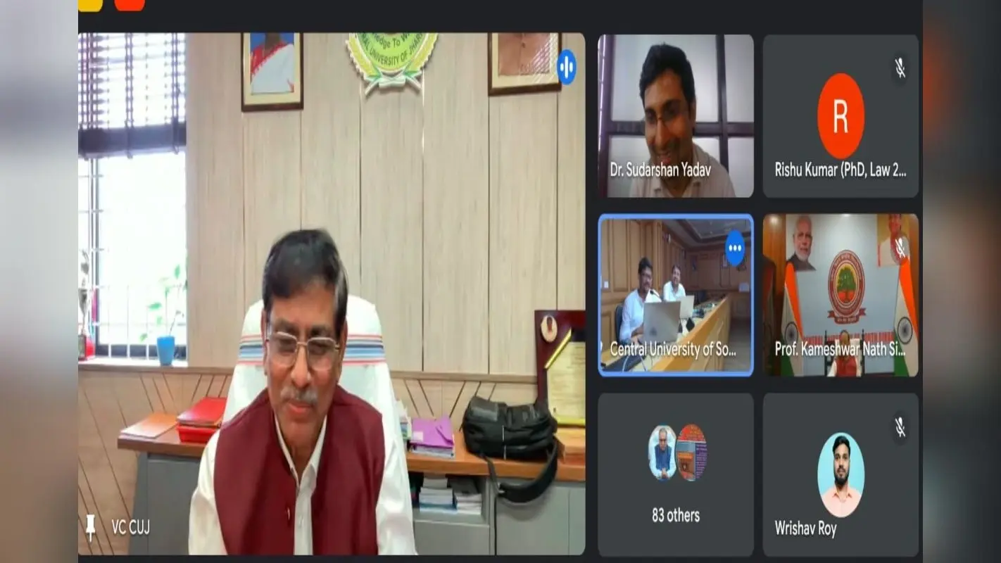 सीयूजे के फैकल्टी डेवलपमेंट प्रोग्राम में बोले वीसी प्रो क्षिति भूषण दास, भारतीय मूल्यों से भारत बनेगा विकसित और आत्मनिर्भर