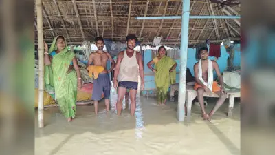 Darbhanga News: खाय के कोनो साधन नै छै, सब पानि में भाइस गेलै