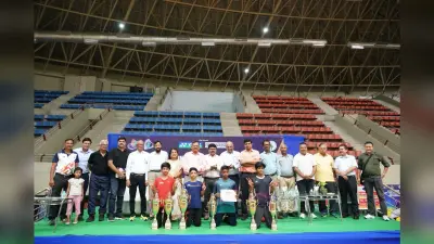 Badminton : सिंगल्स में हंसिनी व नचियार बने चैंपियन