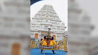 श्रीभूमि में दिखेगा दक्षिण भारत के तिरुपति बालाजी मंदिर का नजारा
