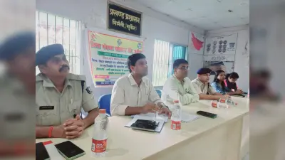 दुर्गा पूजा को लेकर हुई शांति समिति की बैठक, पूजा पंडाल में सीसीटीवी लगाने का दिया निर्देश