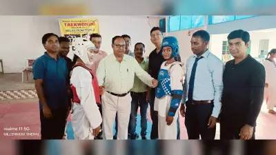 Taikwando: रांची विवि का एक दिवसीय ताइक्वांडो चयन ट्रायल संपन्न