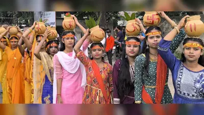 Giridih News:पहले दिन की गयी मां शैल पुत्री की आराधना, भक्तिमय हुआ माहौल