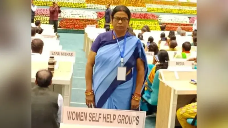 BOKARO NEWS : जलसहिया सुनीता को मिला स्वच्छता सेवा सम्मान