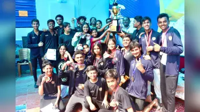 कैंपस : इंटर स्कूल तैराकी प्रतियोगिता में संत माइकल हाइ स्कूल बना चैंपियन