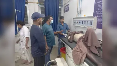 दो पक्षों के बीच मारपीट में तीन घायल