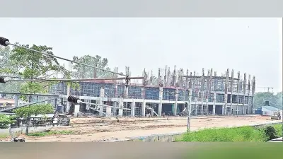 Ranchi News : आकार लेने लगा रांची रेलवे स्टेशन री-डेवलपमेंट कार्य