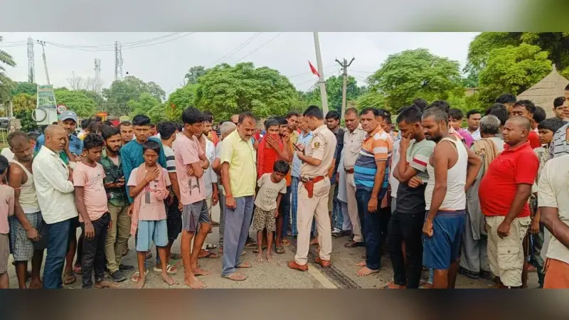 ट्रक की चपेट में आने से साइकिल सवार की मौत