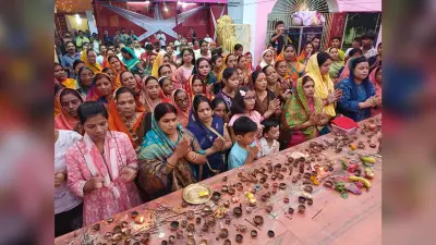 शारदीय नवरात्र के पांचवें दिन स्कंदमाता की हुई पूजा, मां कात्यायिनी की पूजा आज