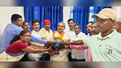 कार्यवाहक प्रखंड प्रमुख का पंचायत समिति सदस्यों ने किया स्वागत