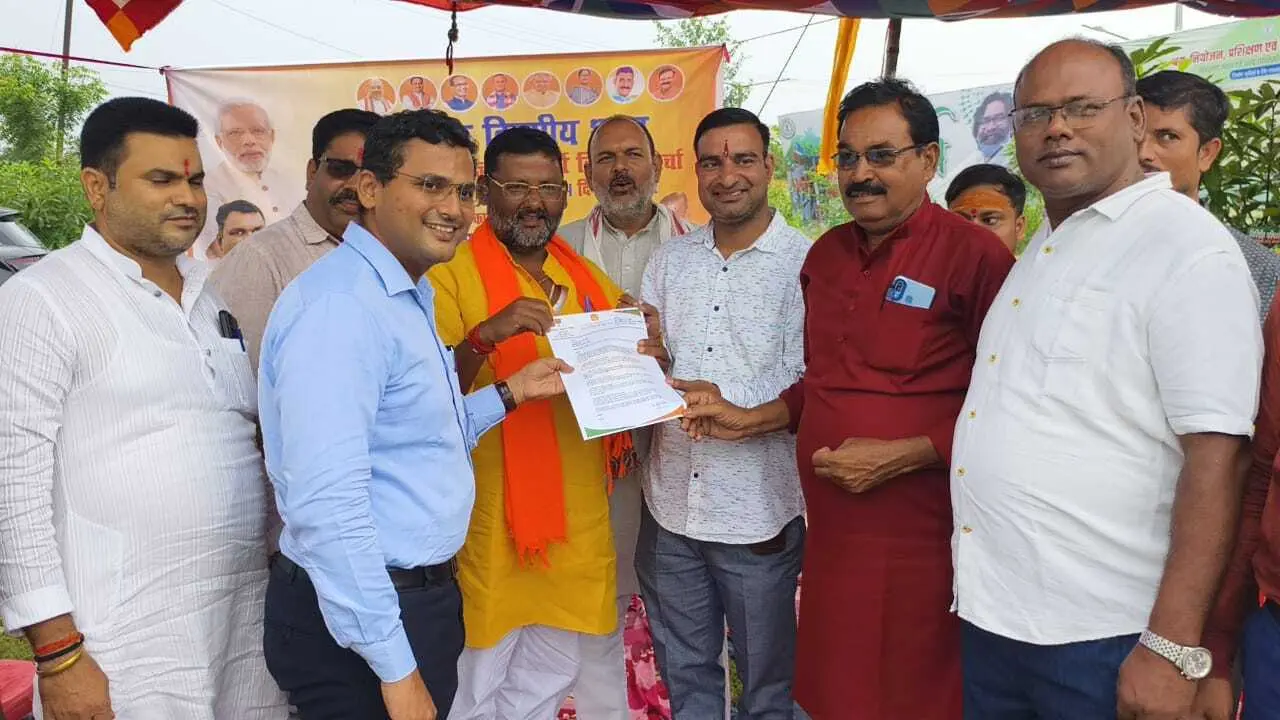 Giridih News: पांच सूत्री मांगों को लेकर भाजपा किसान मोर्चा ने दिया धरना