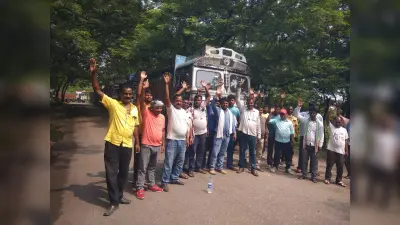 BOKARO NEWS : विस्थापितों ने वाशरी में ट्रकों को रोका, लोडिंग बाधित