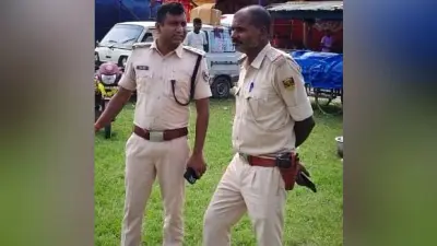 एसडीपीओ ने दुर्गा मंदिरों का लिया जायजा