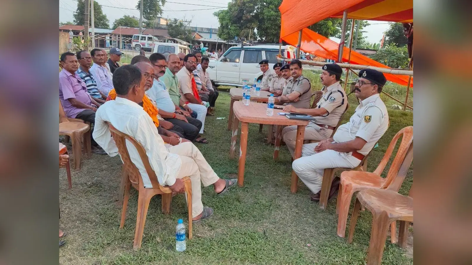 दुर्गा पूजा को लेकर शांति समिति की बैठक, सरकारी गाइडलाइन का करें पालन- मंगलेश