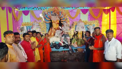 बुधुडीह गांव जय माता दी के जयकारे से गुंजा