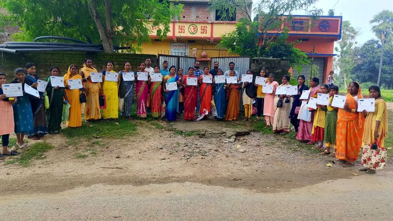 महिलाओं को अचार बनाने का मिला सात दिवसीय प्रशिक्षण