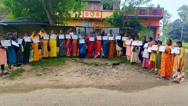 महिलाओं को अचार बनाने का मिला सात दिवसीय प्रशिक्षण
