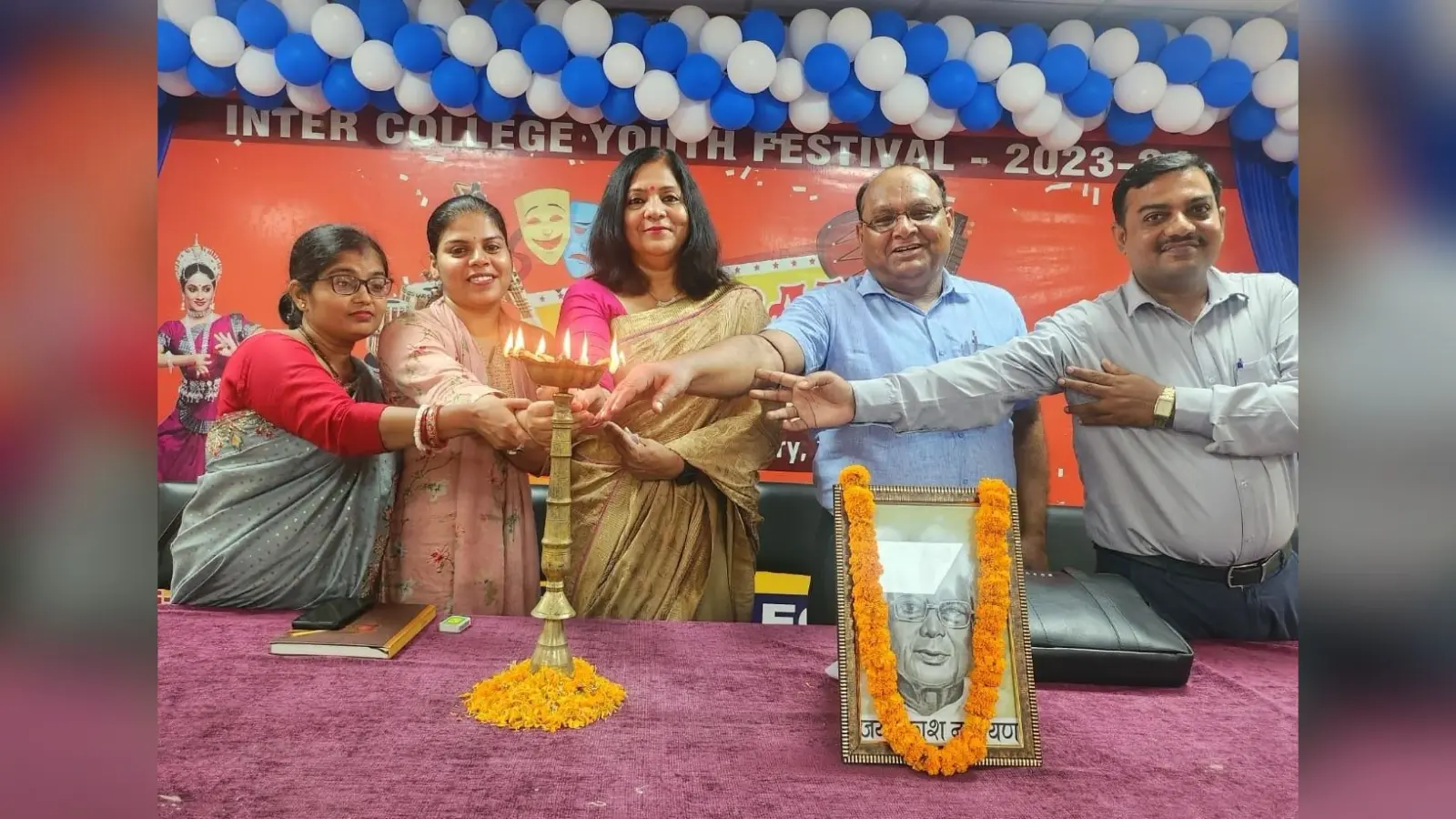 Jayaprakash Narayan”s birth anniversary जयप्रकाश नारायण दलविहीन लोकतंत्र के समर्थक विचारक थे : प्राचार्य