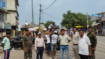 Samastipur News: रोसड़ा बाजार में चला अतिक्रमणमुक्ति अभियान