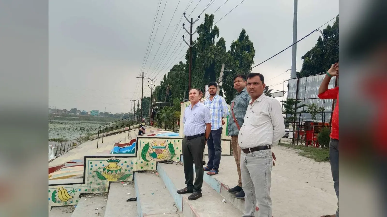दुर्गा पूजा के बाद छठ पर्व की तैयारी शुरू, निगम आयुक्त ने घाटों का लिया जायजा